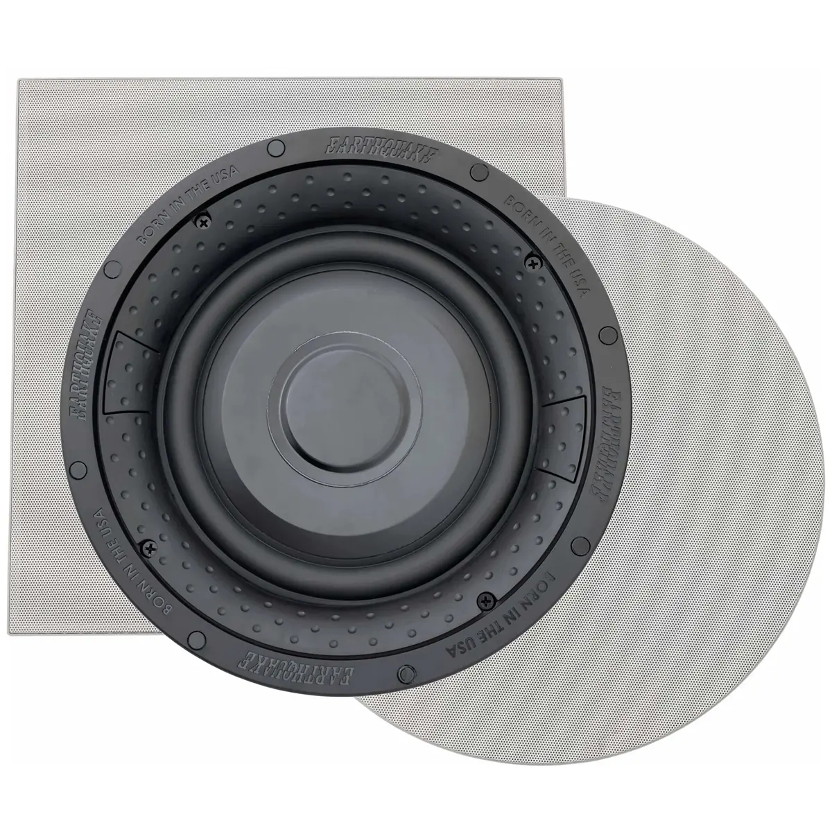 Earthquake Sound Sub8 8″ 8-Ohm 300 Watts Max Passive In-Wall Or In-Ceiling Subwoofer 1