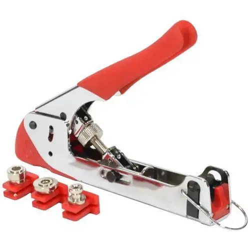 F/Bnc/Rca Connector Rg6/Rg59 Coaxial Cable Adjustable Compression Tool 1