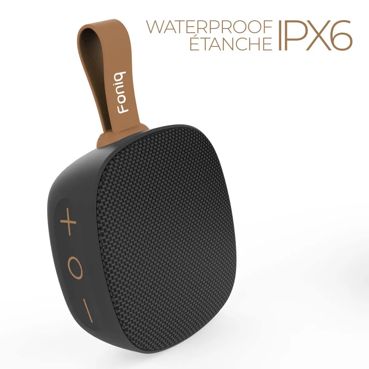 Foniq Audio Solo Clip-On Water Resistant Bluetooth Portable Wireless Speaker 1