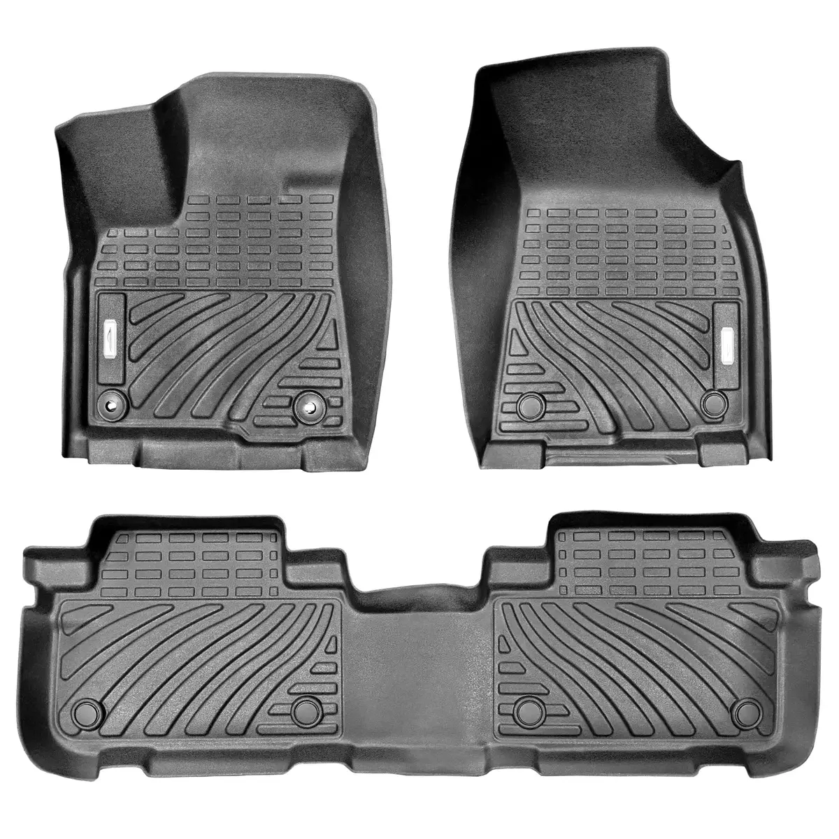 Front & Rear Oem Precision Fit Floor Mats For Toyota Highlander 2014-2016 1