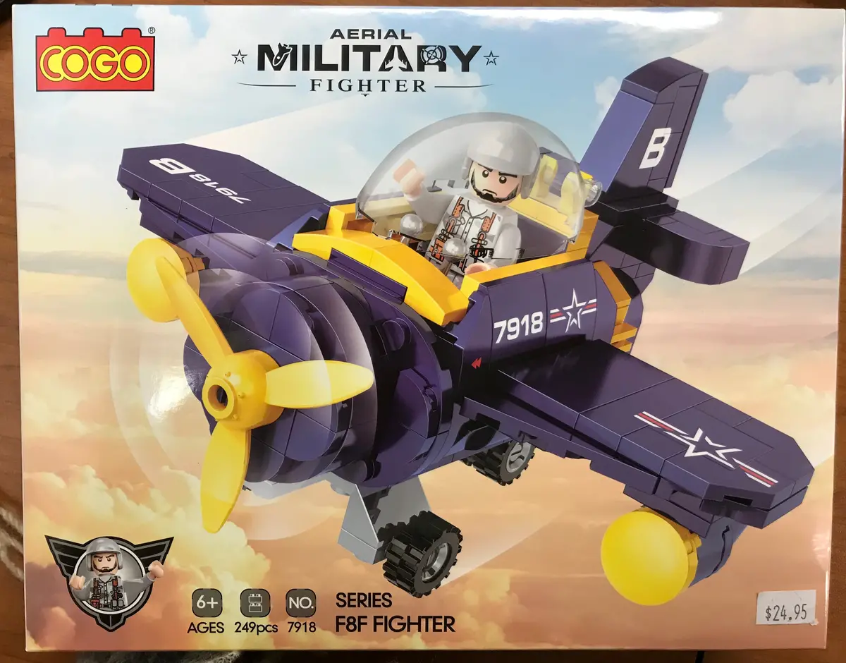 Military Fighter Building Set 2