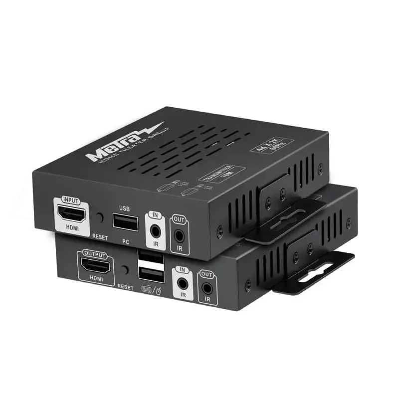 Hdbaset Hdmi® 2.0 Extender 70M (229Ft) 4K Uhd @60Hz Hdr Bi-Directional Ir With Usb 1