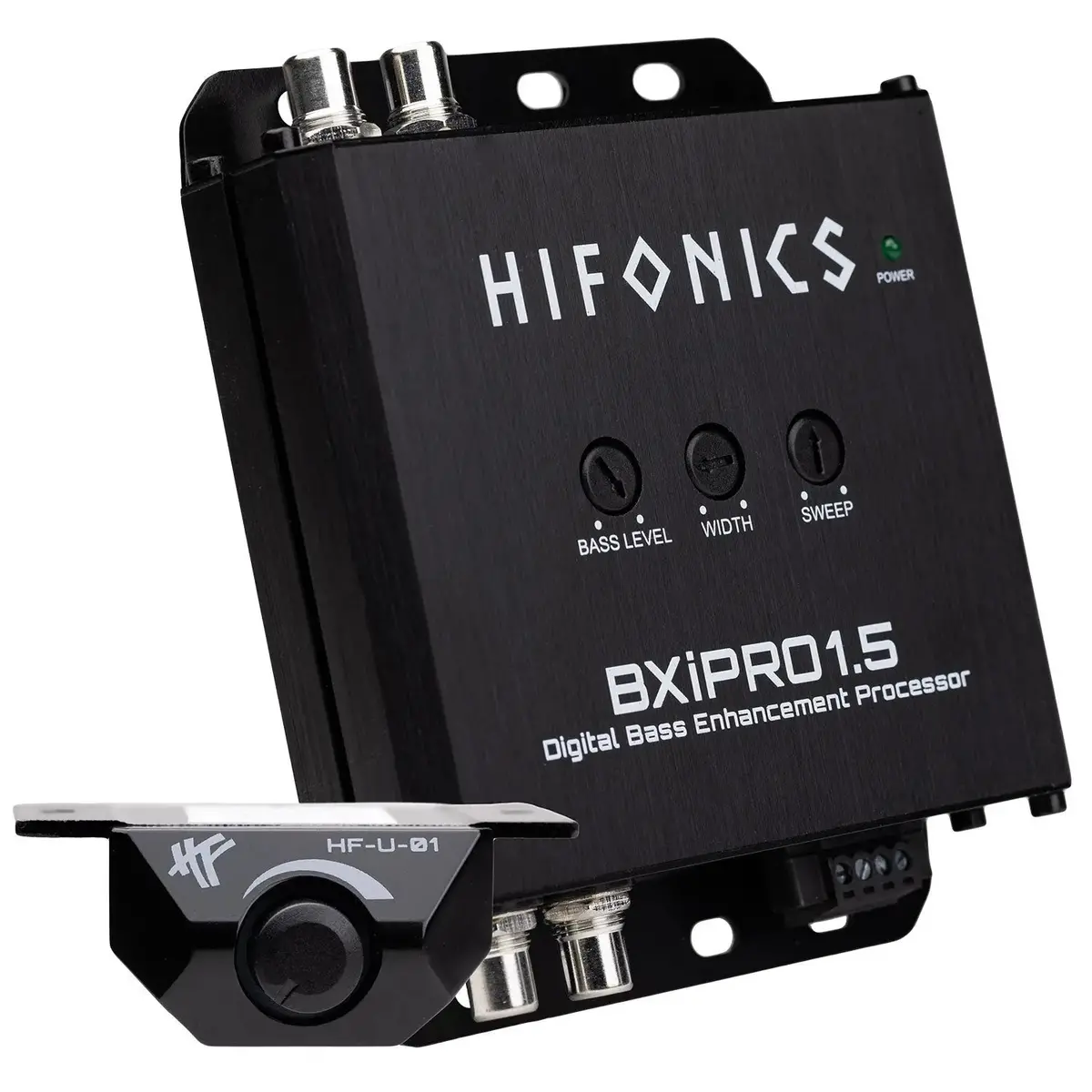 Hifonics Bxipro1.5 Digital Bass Enhancer Processor With Dash Mount Remote Control 1