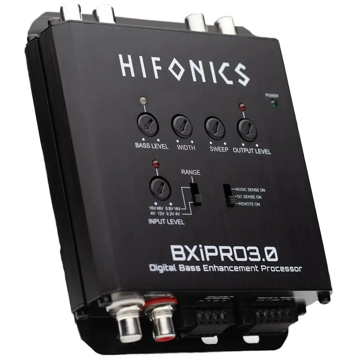 Hifonics Bxipro3.0 Digital Bass Enhancer Processor With Dash Mount Remote Control 1