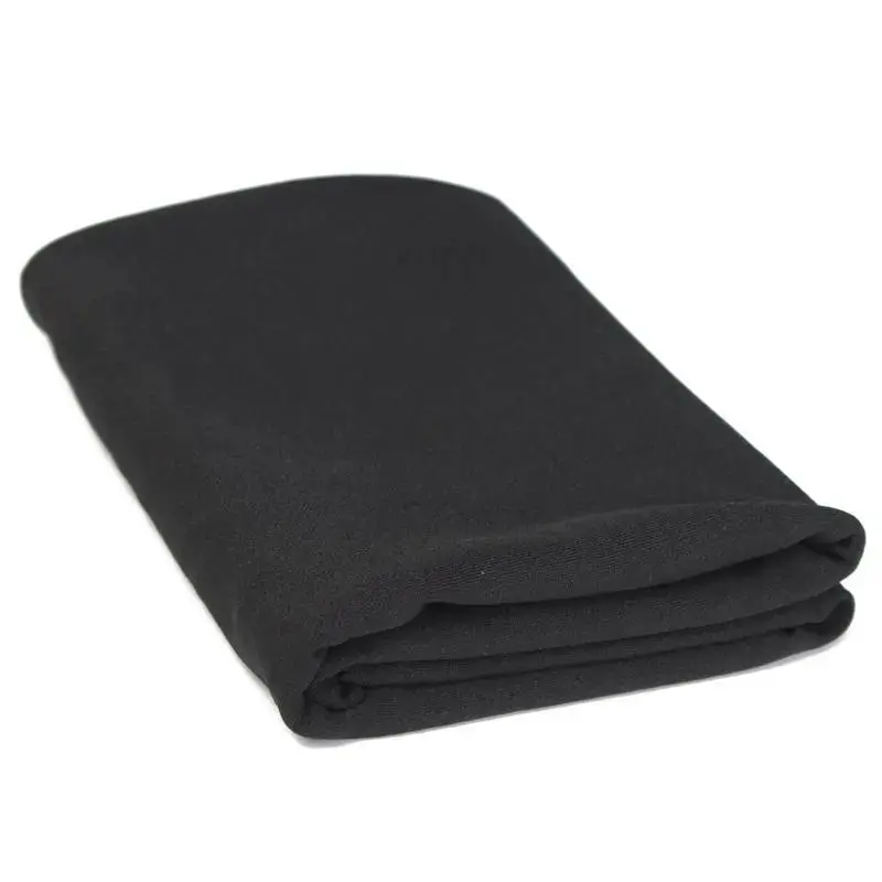 High Quality Black Stereo Speaker Grill Fabric Cloth 6 Feet X 3 Feet 1