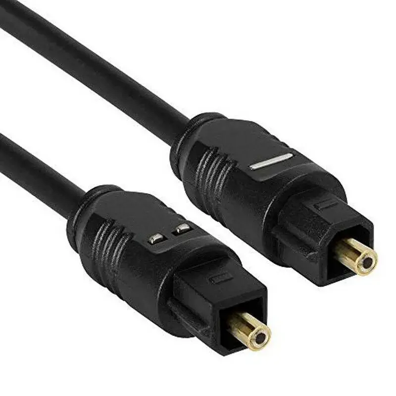 High Quality Digital Optical Audio S/Pdif Toslink Dts Cable Wire Black 1