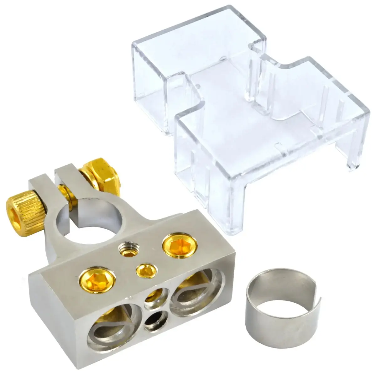 High Quality Dual 1/0/8 Gauge Positive Or Negative Battery Terminal 1