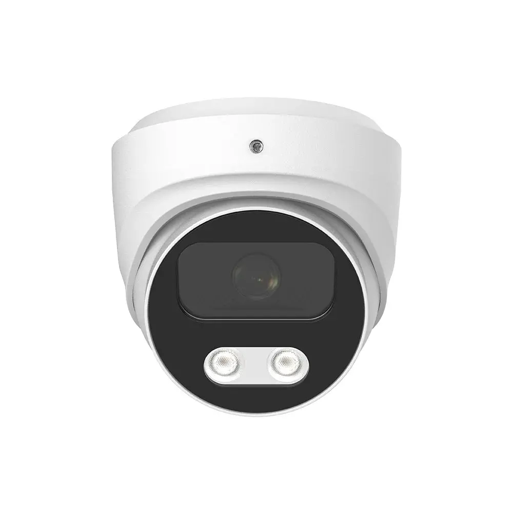 Ht-D5sbfpe28-Fx 5Mp Full Color Turret Ahd Tvi Camera Ip67 Built In Mic Motion/Human Detection 1