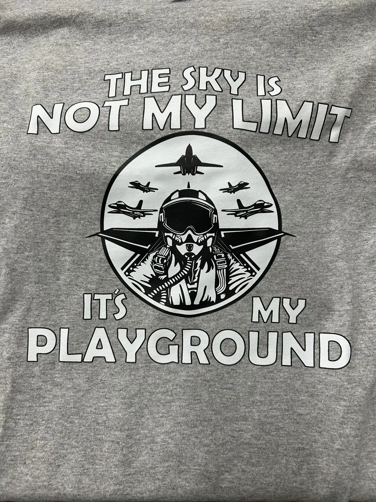 ‘Sky/Playground’ Unisex Long-Sleeved T-Shirt 1