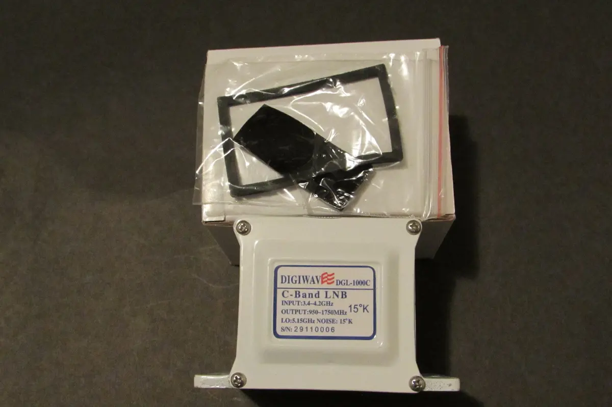 Dgl1000c C-Band Lnb Bud Big Dish Fta Free To Air Cband C Band Satellite 1