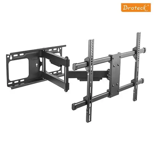 Brateck Lpa49-463D Super Solid Large Single Arm Heavy Duty Full Motion Tv Wall Mount 37"-70" 60Kg (132Lbs) 1
