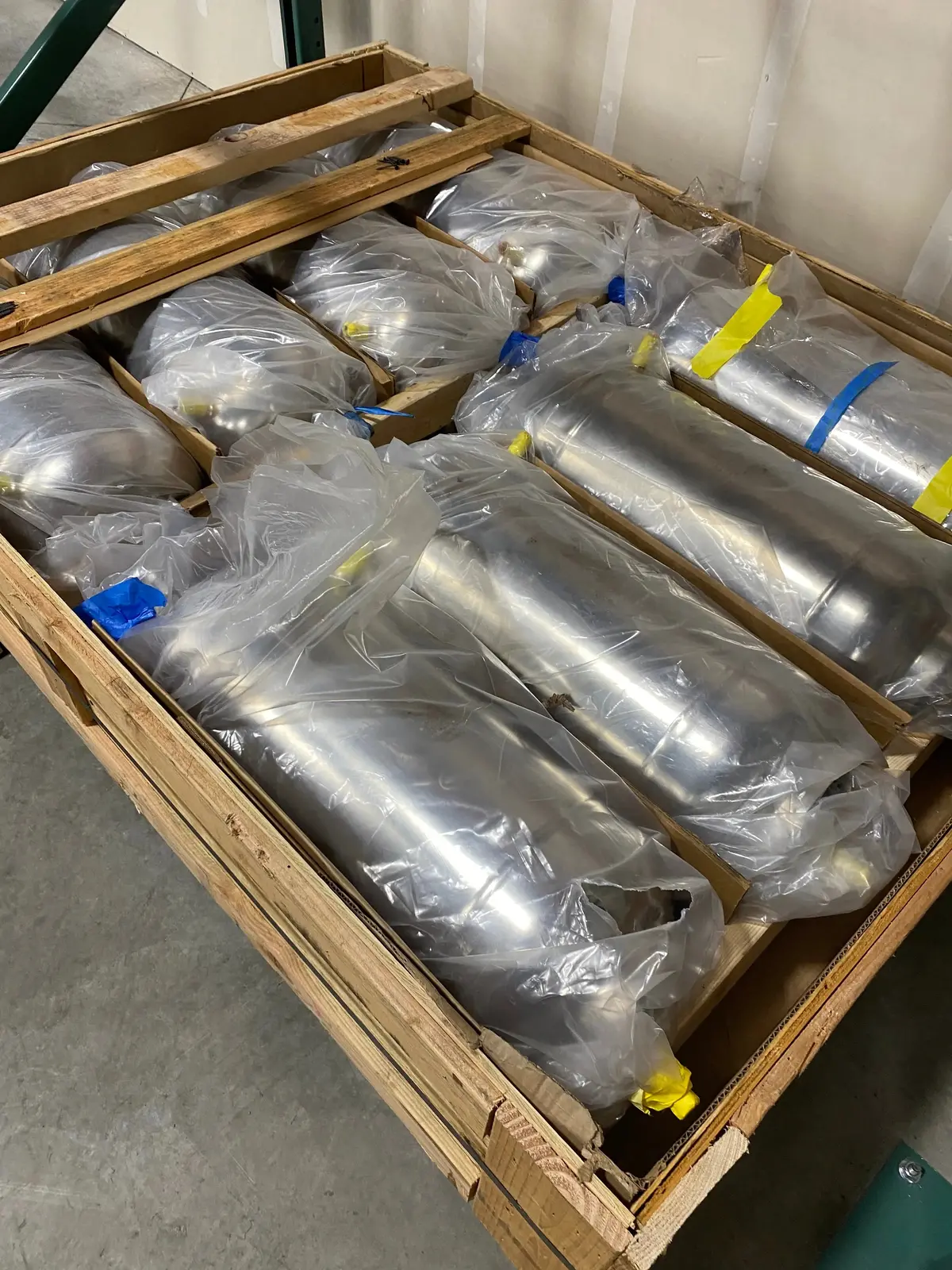 Dry Ice Heat Exchanger (Vacuum Jacketed) 1