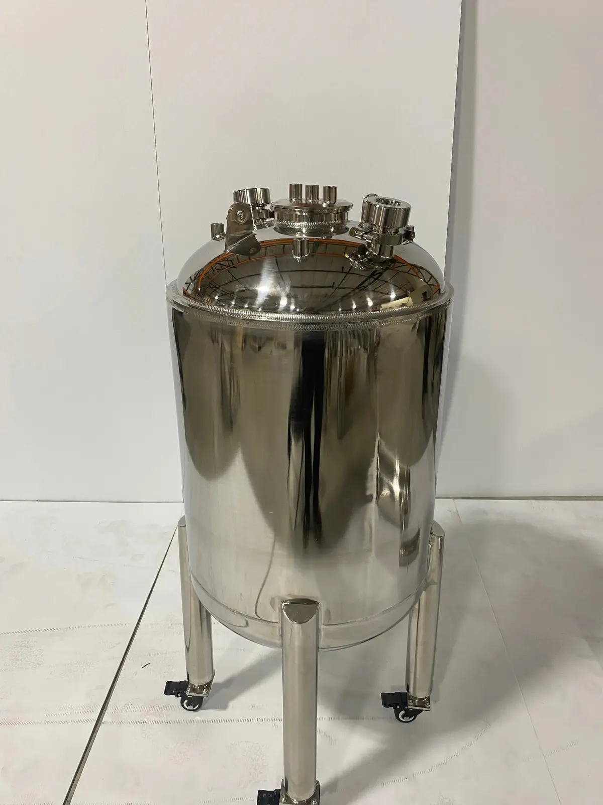 200L Asme Jacketed Solvent Tank 1