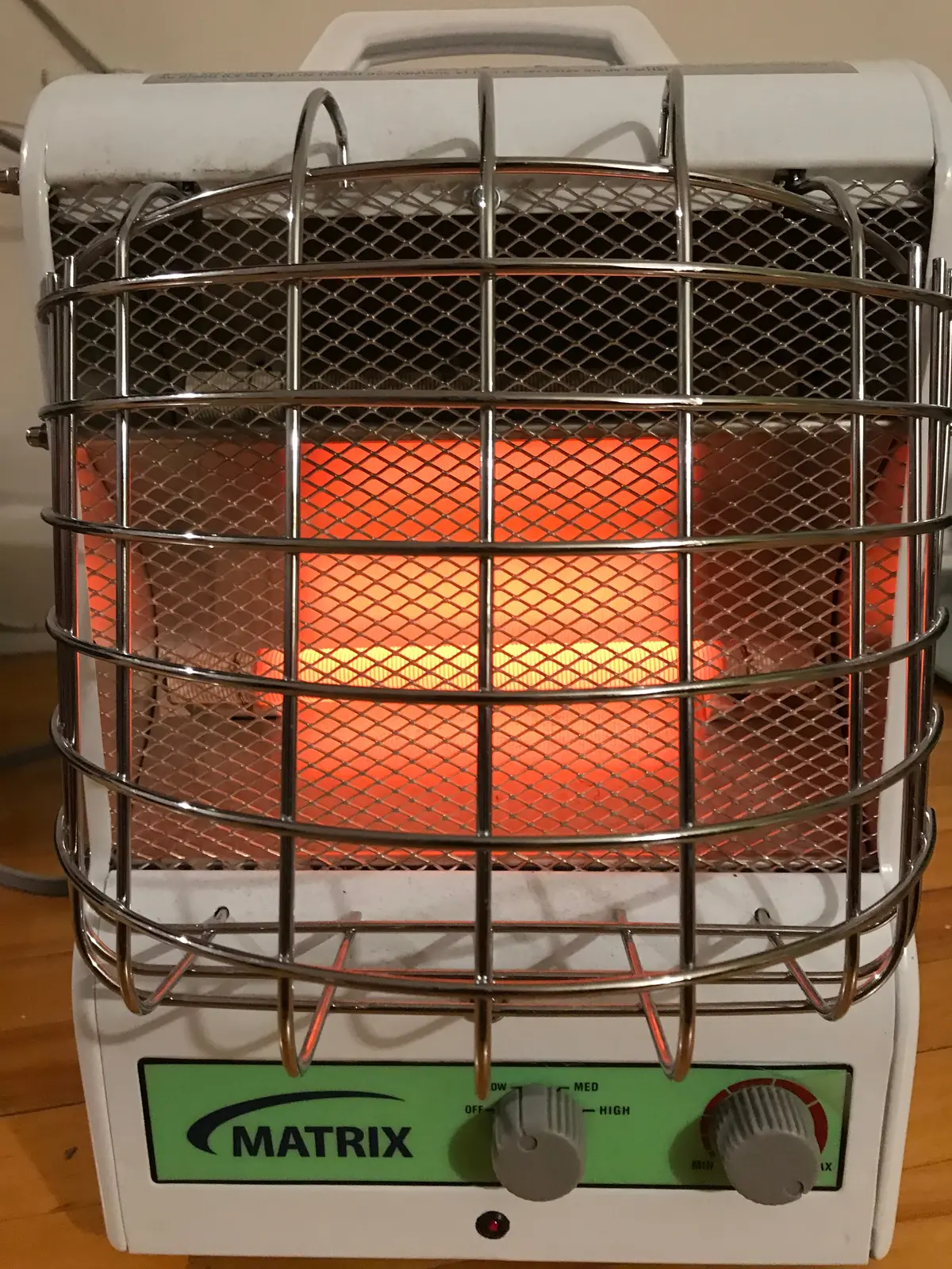 Matrix Portable Fan Forced/Radiant Utility Heaters 1