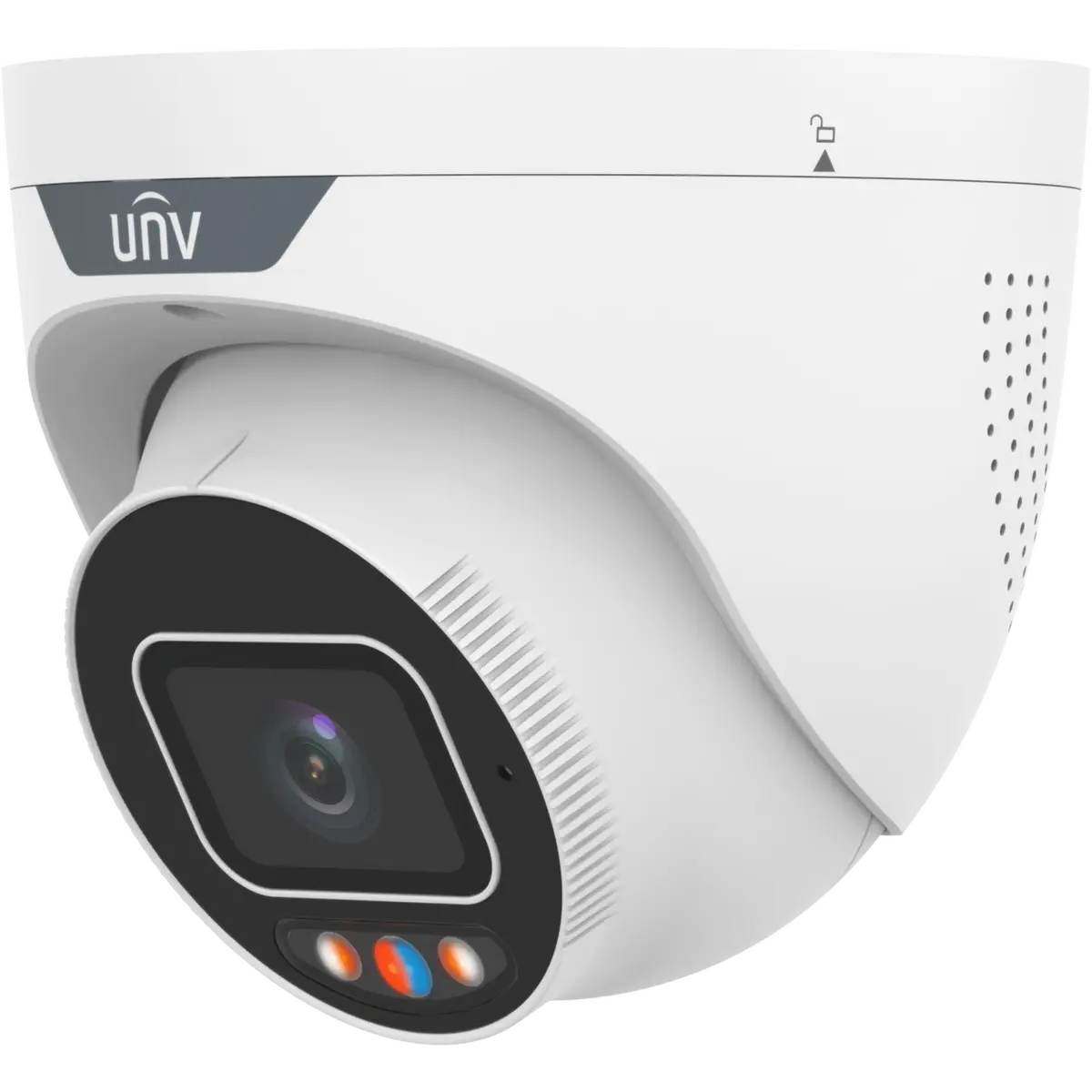 Uniview Ipc3635ss-Adf28kmc-I1 5Mp Tri-Guard Fixed Dual-Light Turret Network Camera 1