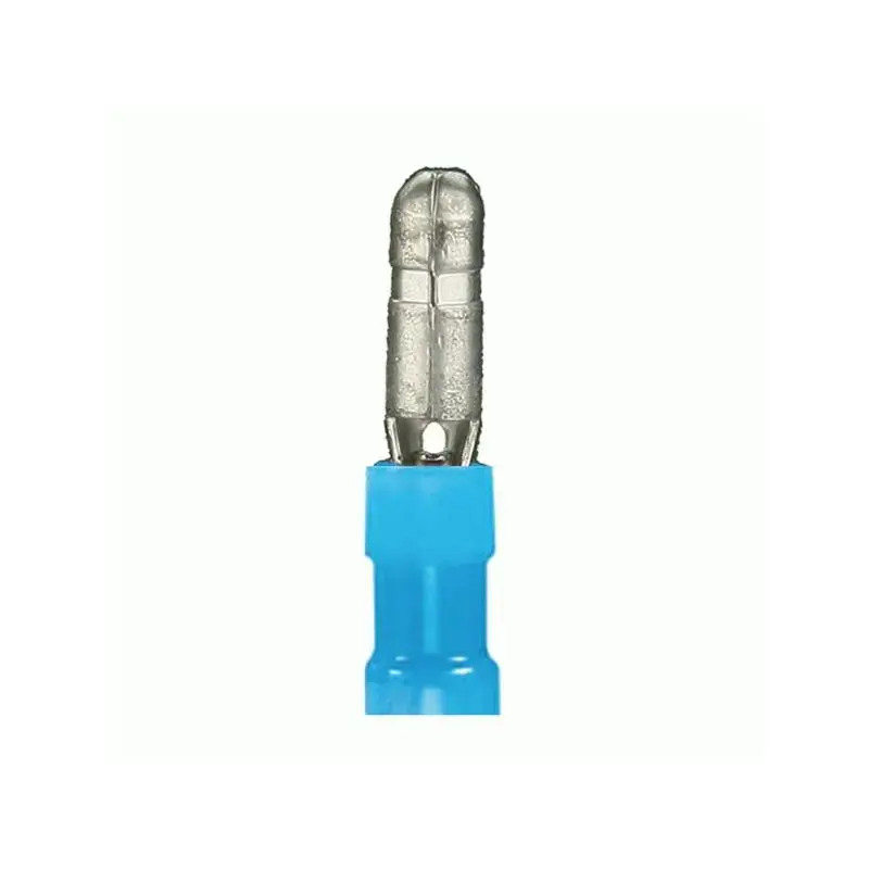 Install Bay Bnmb 16-14 Gauge Blue Nylon Male Bullet Connector - Pack Of 100 1