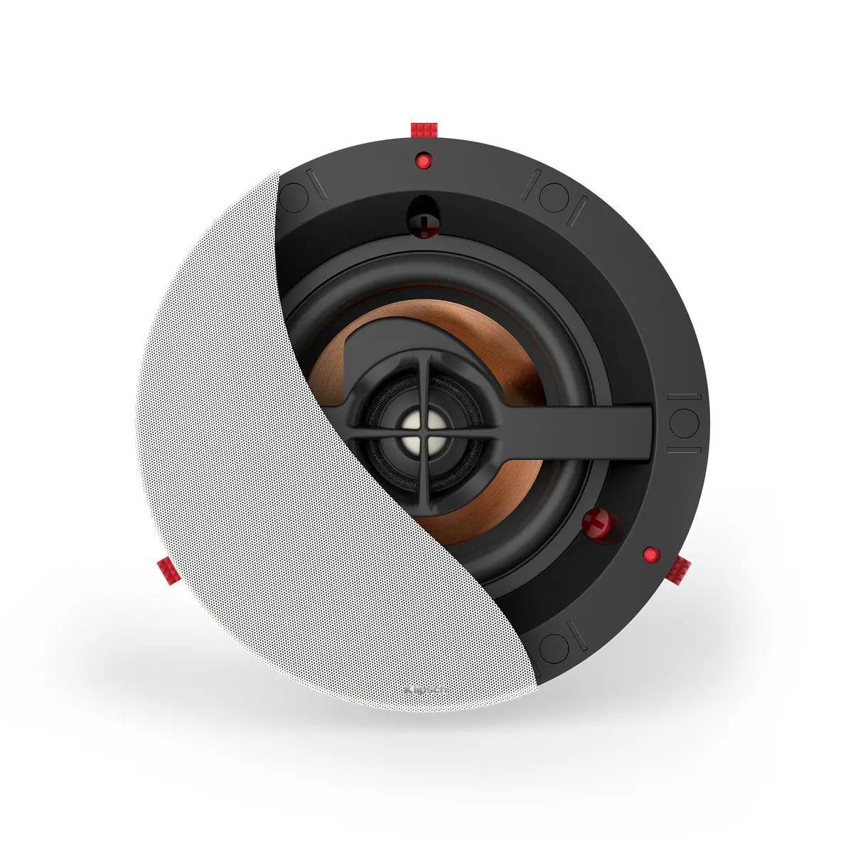 Klipsch Pro-14Rc 3.5" 120 Watts 8 Ohms Home Audio In-Ceiling Speaker White (Each) 1