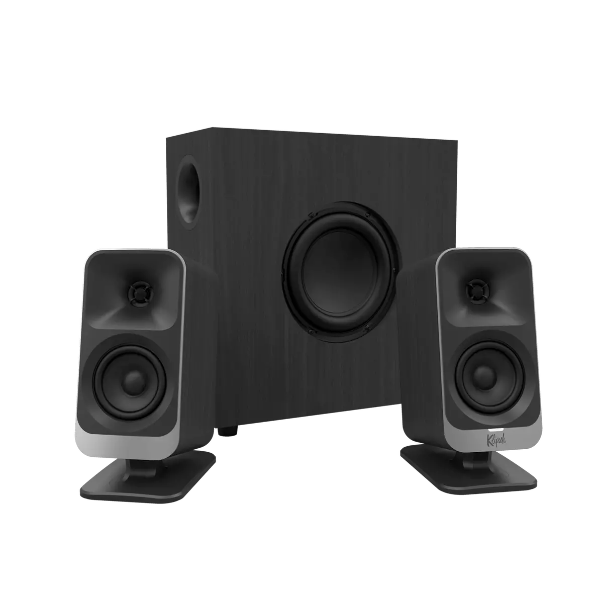 Klipsch Promedia Lumina 2.1-Channel Computer Speaker System With Bluetooth Led Lighting - Black 1