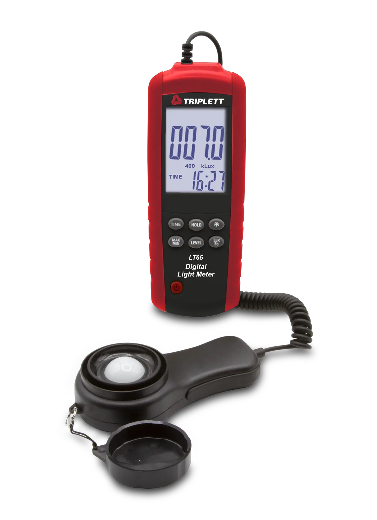 Digital Light Meter Lux To Fc - Measures Light Intensity Up 400K Lux - (Lt65) 1