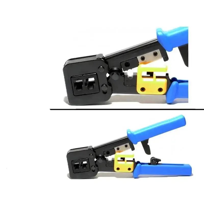 Lt708 Modular Crimping Tool For Ez-Rj45/Rj12/11 Cat5e Cat6 Connectors 1