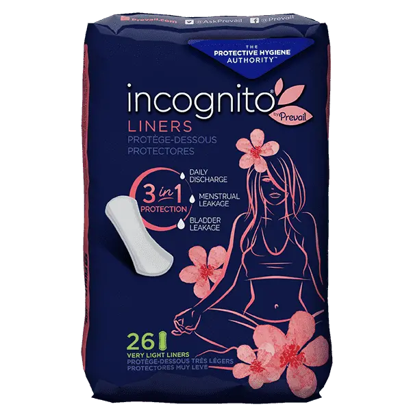 Incognito By Prevail Pantiliners - Very Light 1