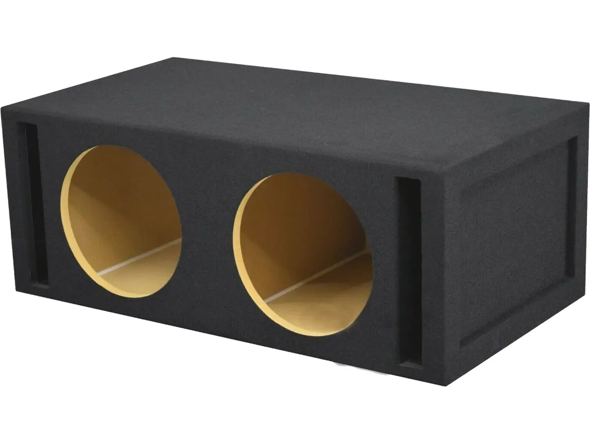 Jcpower M3-212Sp Dual Ported 12" Car Audio Subwoofer Box Carpet 1