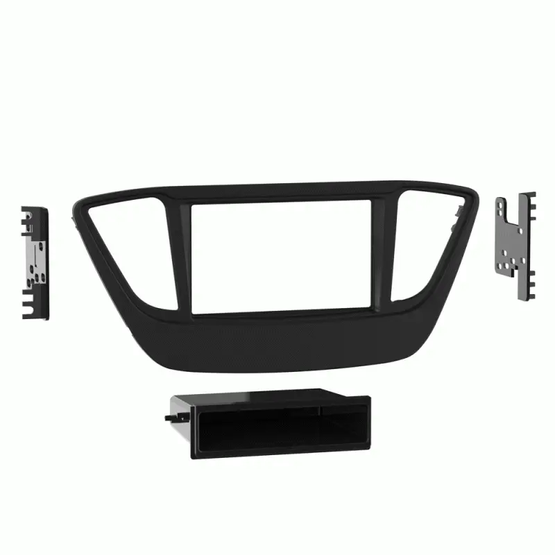 Metra 99-7393B Single Din Dash Kit For Select Hyundai Accent 2018-2022 1