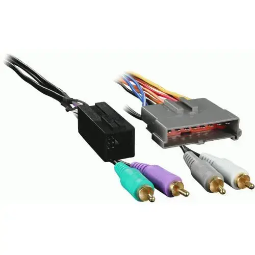 Metra 70-5510 Amplifier Integration Harness For Select Ford/Lincoln/Mercury/Nissan 1973-2000 1