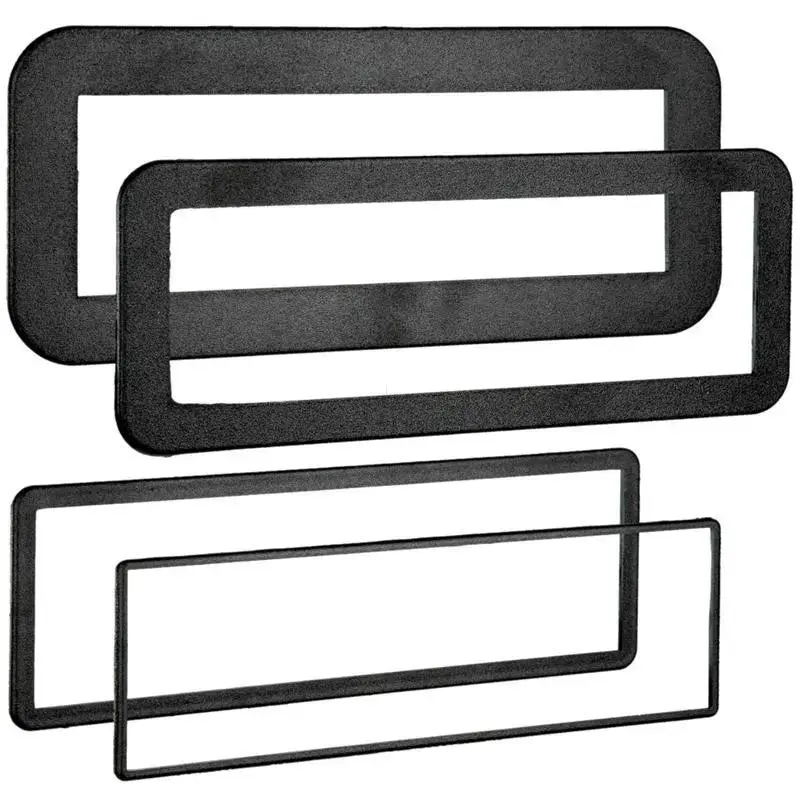 Metra 89-30-0900 Single Din Trim Ring 1/8", 1/4", 1/2", 3/4" (4/Pack) 1