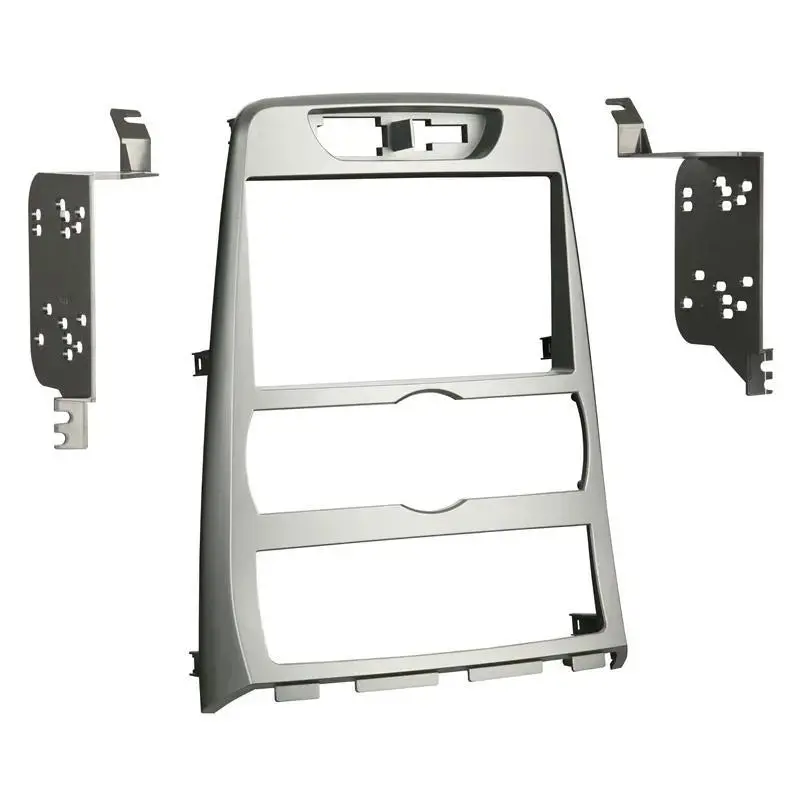Metra 95-7336S Silver Double Din Dash Kit For Select Hyundai Genesis Coupe 2010-2011 - Silver 1