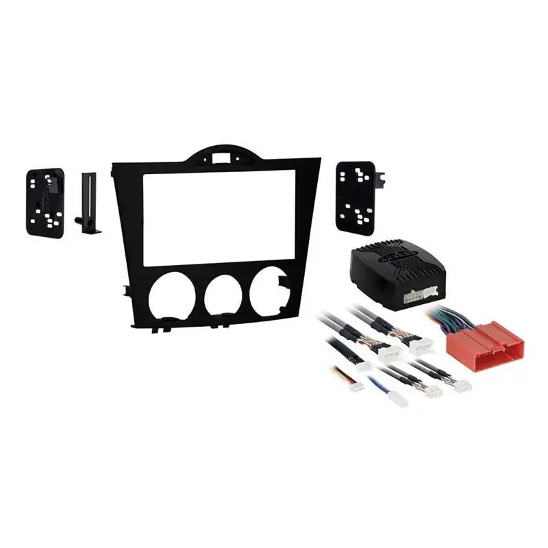 Metra 95-7510 Black Double Din Stereo Dash Kit For 2004-08 Mazda Rx-8 1