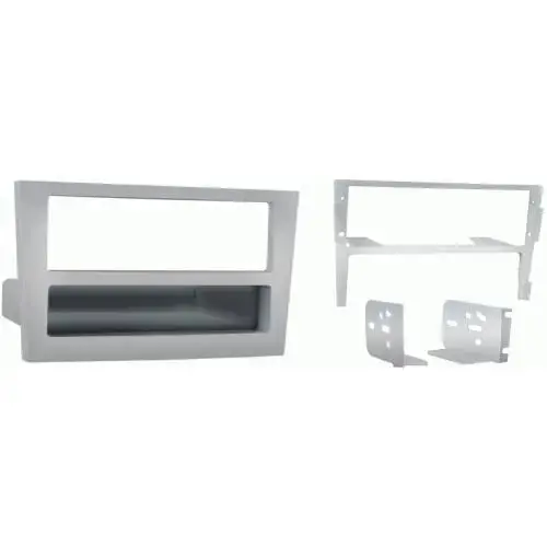 Metra 99-3107S Silver Single Din Stereo Dash Kit For 2008 Saturn Astra 2