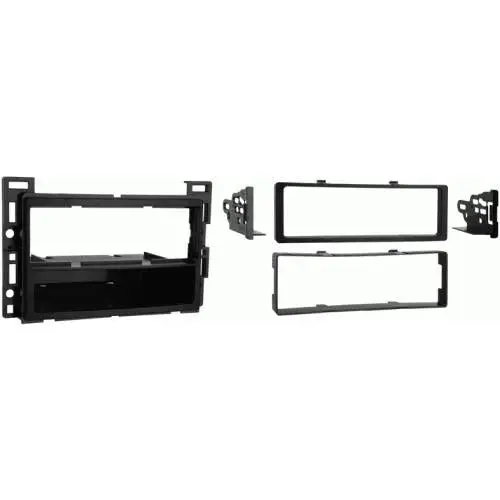 Metra 99-3302 Single Din Dash Kit For Select Gm Multi-Kit 2005-2012 - Black 1