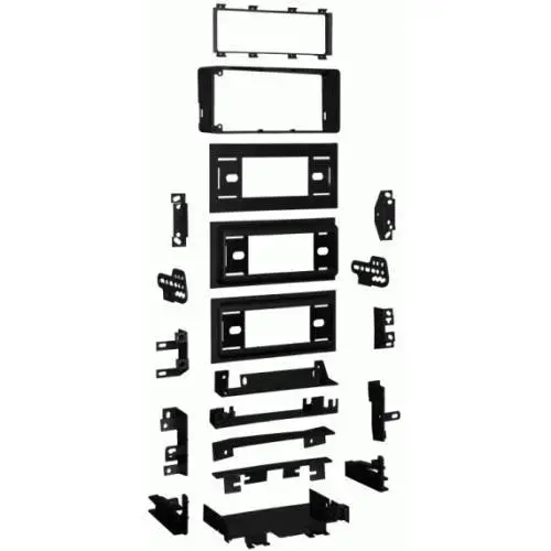 Metra 99-4644 Single Din Dash Multi-Kit For Select Gm Premium Multi-Kit With Mounting Brackets 1