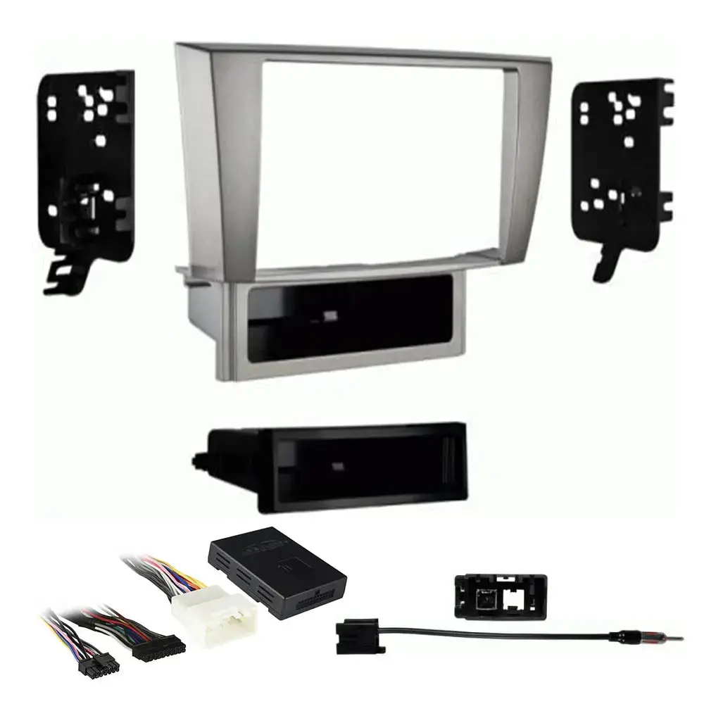 Metra 99-8160G Single Din Stereo Dash Kit For Lexus Ls430 With Interface Harness & Antenna Adapter 1