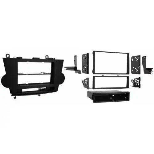 Metra 99-8222 Single/Double Din Dash Kit For Toyota Highlander (Without Nav) 2008-2012 1