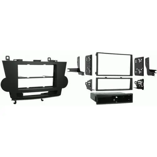 Metra 99-8222Br Single/Double Din Dash Kit For Toyota Highlander (W/O Nav) 2008-2012 1