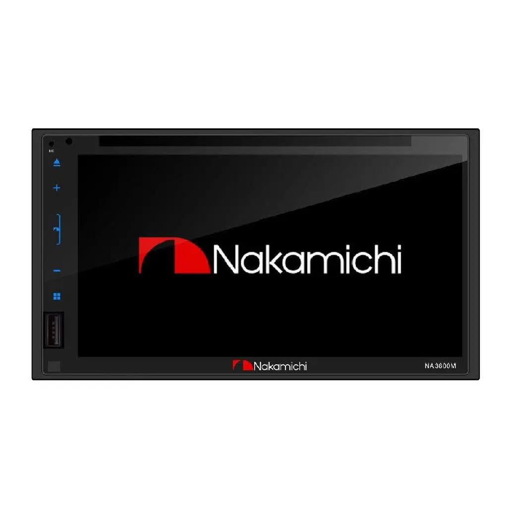 Nakamichi Na3600m Double-Din 6.75" Touchscreen Car Audio Media Receiver With Android Link And Bluetooth 1
