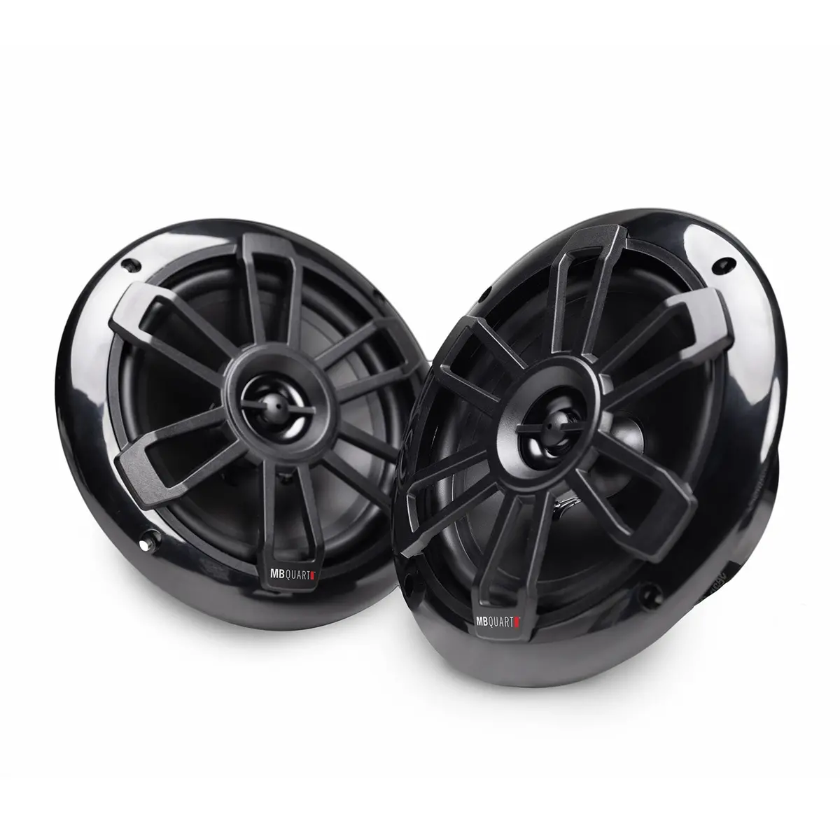 Mb Quart Nf1-116B 6.5" 2-Way Coaxial Nautic Formula Speaker System With Integrated Tweeter - Black 1