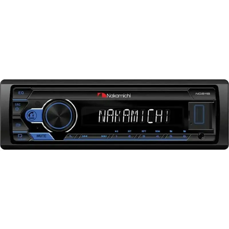 Nakamichi Nq511b Single Din Digital Media Receiver Apple Carplay Android Auto Bluetooth Usb Aux Car Stereo 1