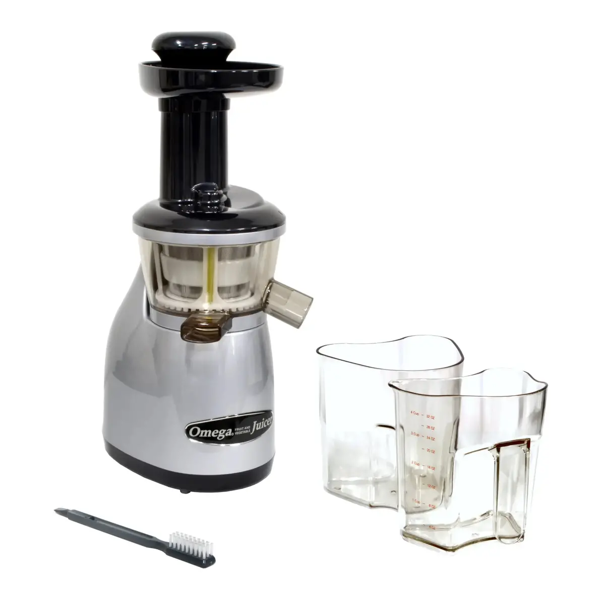 Omega Vrt330 Dual-Stage Juicer Single-Auger Low-Speed 80 Rpms 1