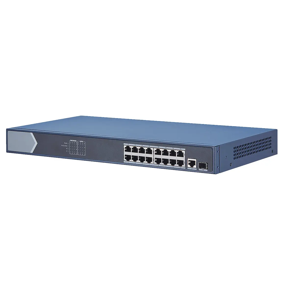 16-Port Unmanaged Gigabit Network Poe Switch 230W 16 Poe Ports 1