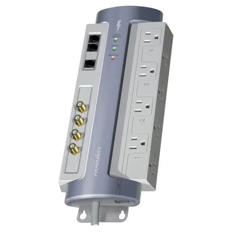 Panamax M8-Av 8 Outlet Home Theater Power Management Surge Protection 1