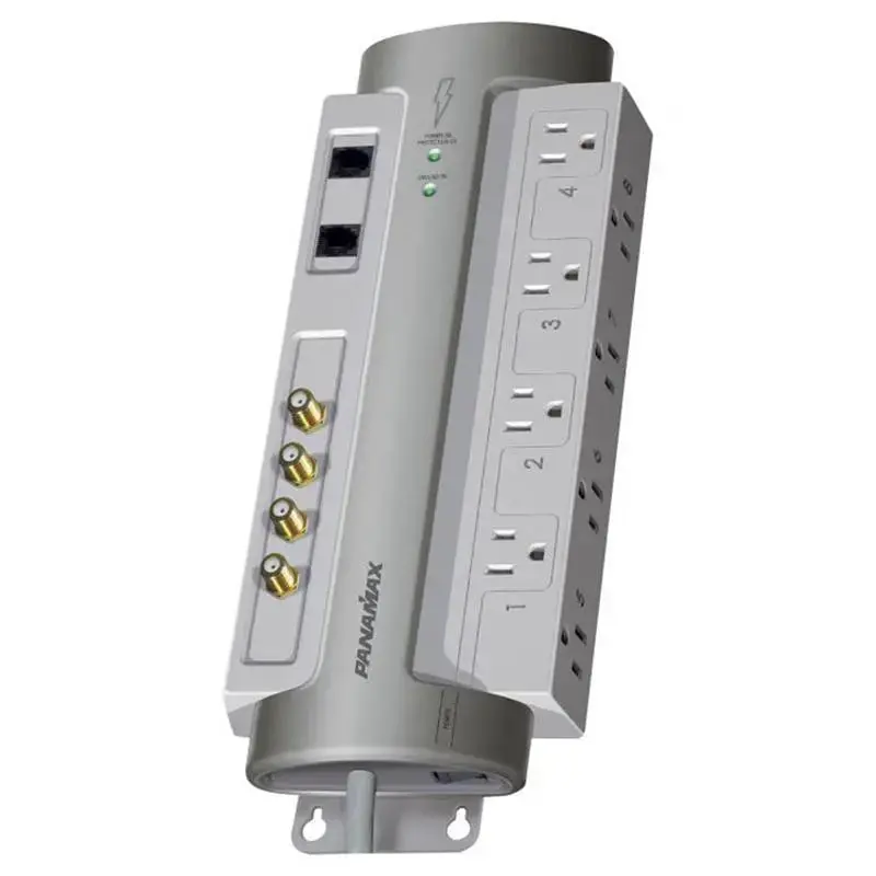 Panamax Pm8-Av 8 Outlet Home Theater Power Management Surge Protection 1