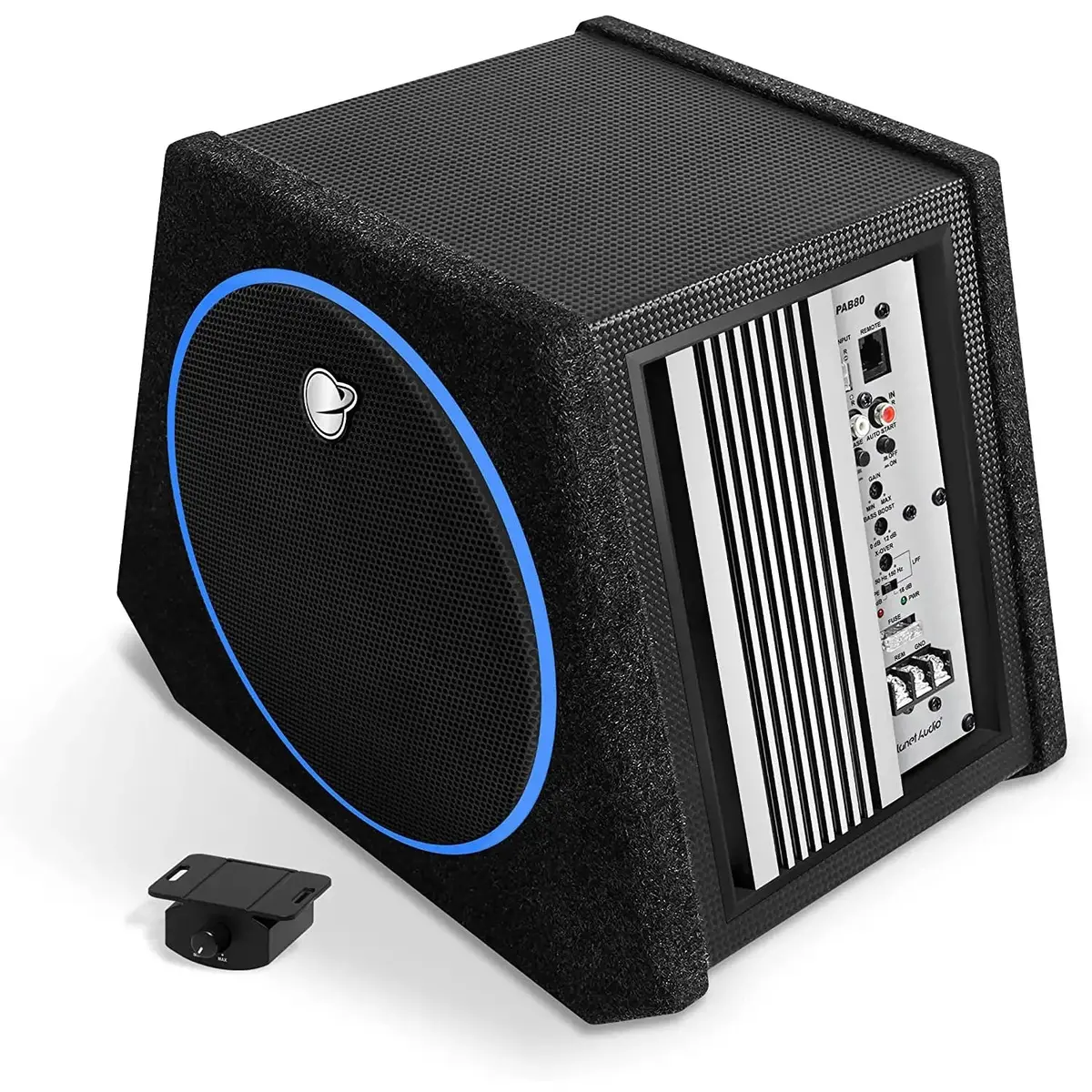 Planet Audio Pab80 8" 250W Amplified Subwoofer System With Enclosure (Each) 1