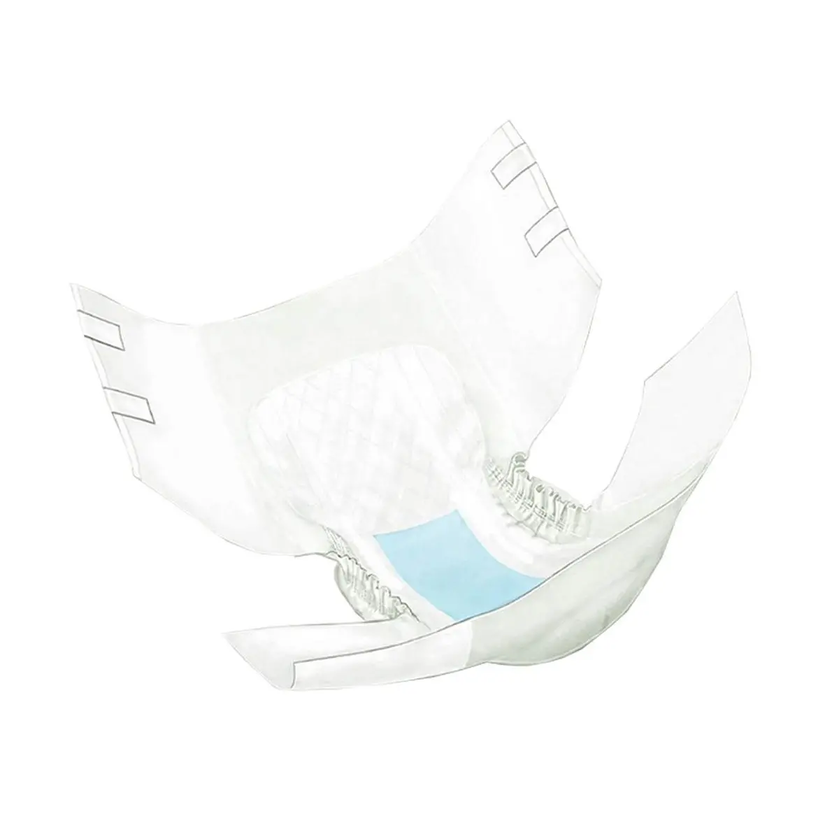 Heavy Absorbency Plus Poly Adult Briefs 1