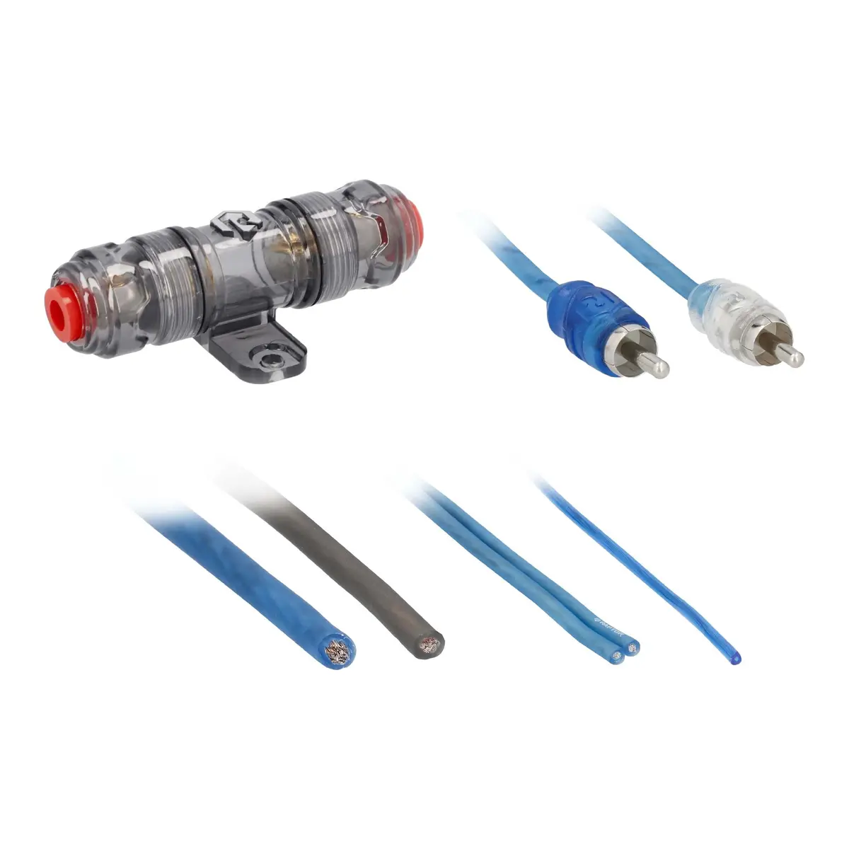Raptor R2ak8 8 Gauge Power Amp Kit With Rca For Up To 600 Watt Systems 1