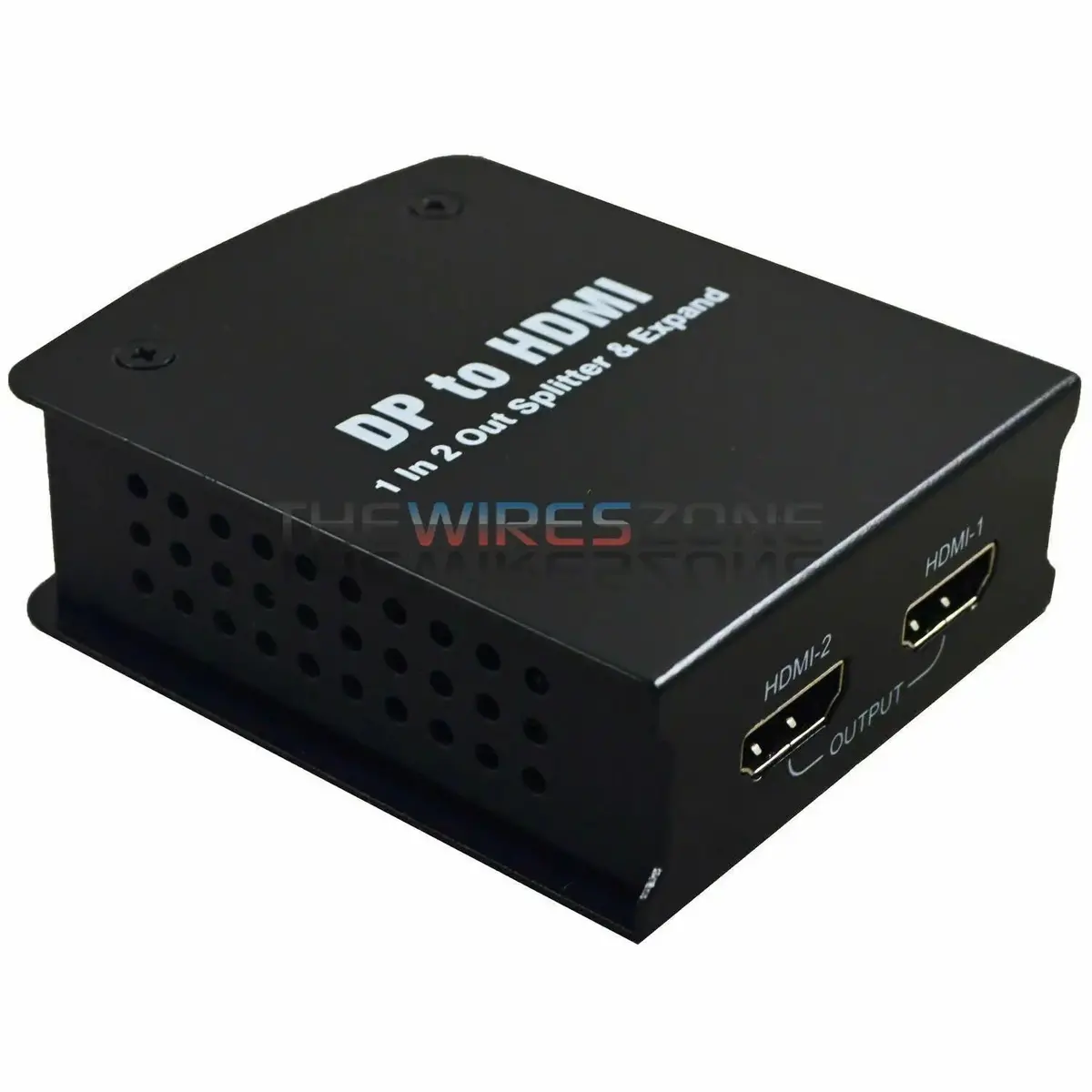 Rf Link Dhs-6120 2 Port Display Port Dp To Hdmi Splitter With Tv Wall Support 1