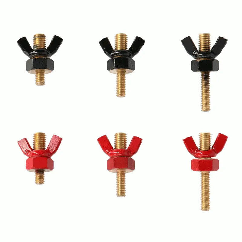 Shuriken Sk-Wn20 Positive/Negative Wingnut Power Terminal (3 Pair) 2