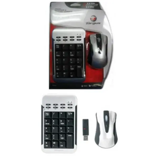Targus Wireless Notebook Keypad/Calculator And Mouse Set 1
